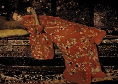 George Hendrik Breitner - Girl in Red Kimono