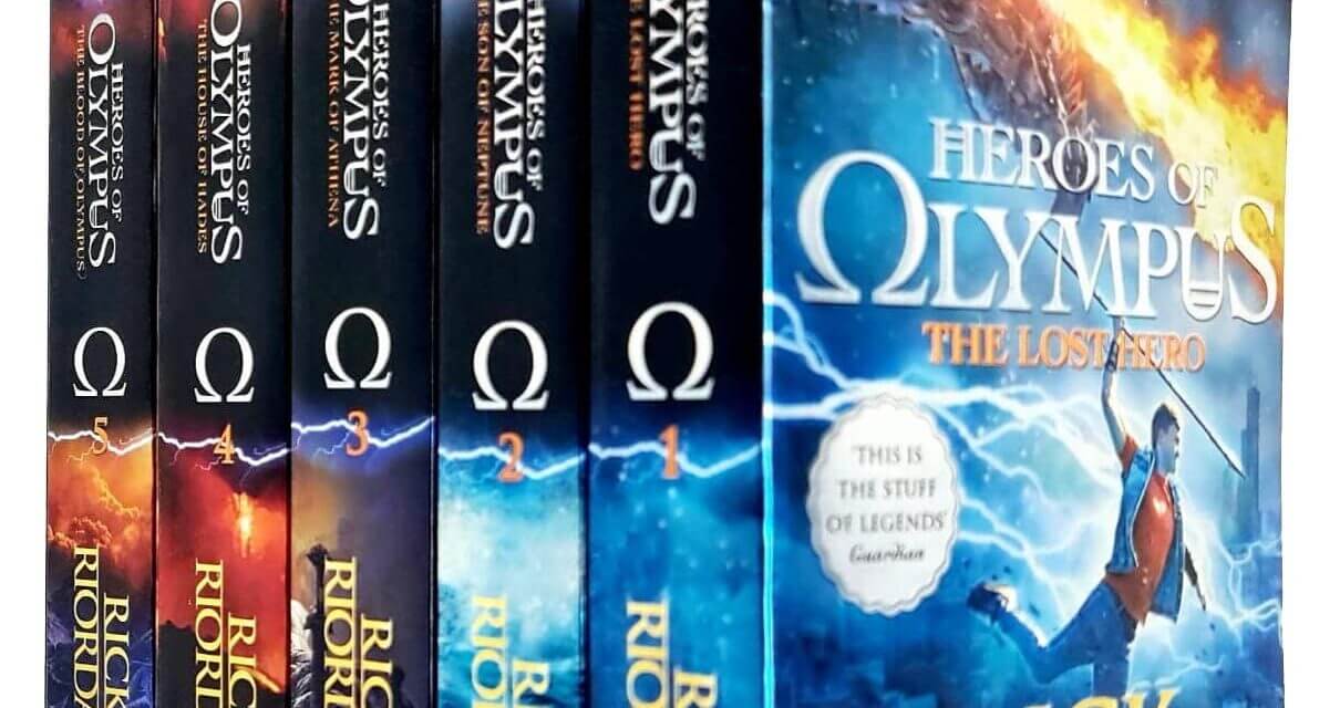 BOOK REVIEW: The Heroes of Olympus series by Rick Riordan